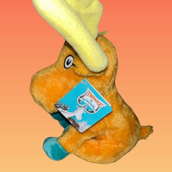 NWT Kohls Cares Dr Seuss Thidwick The Big Hearted Moose Plush 13” Stuffed - Picture 3 of 4